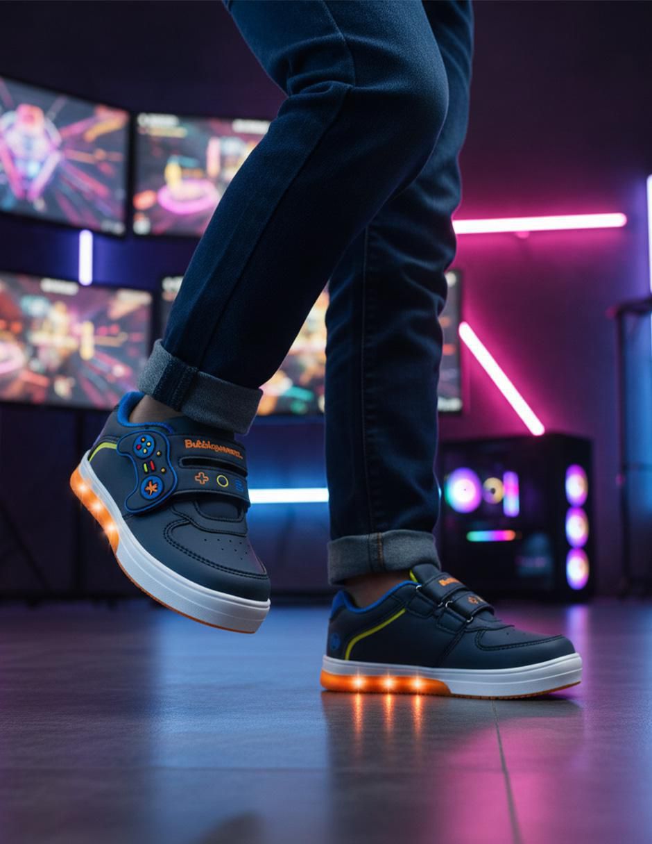 Tenis con luz para niño Gamer 2