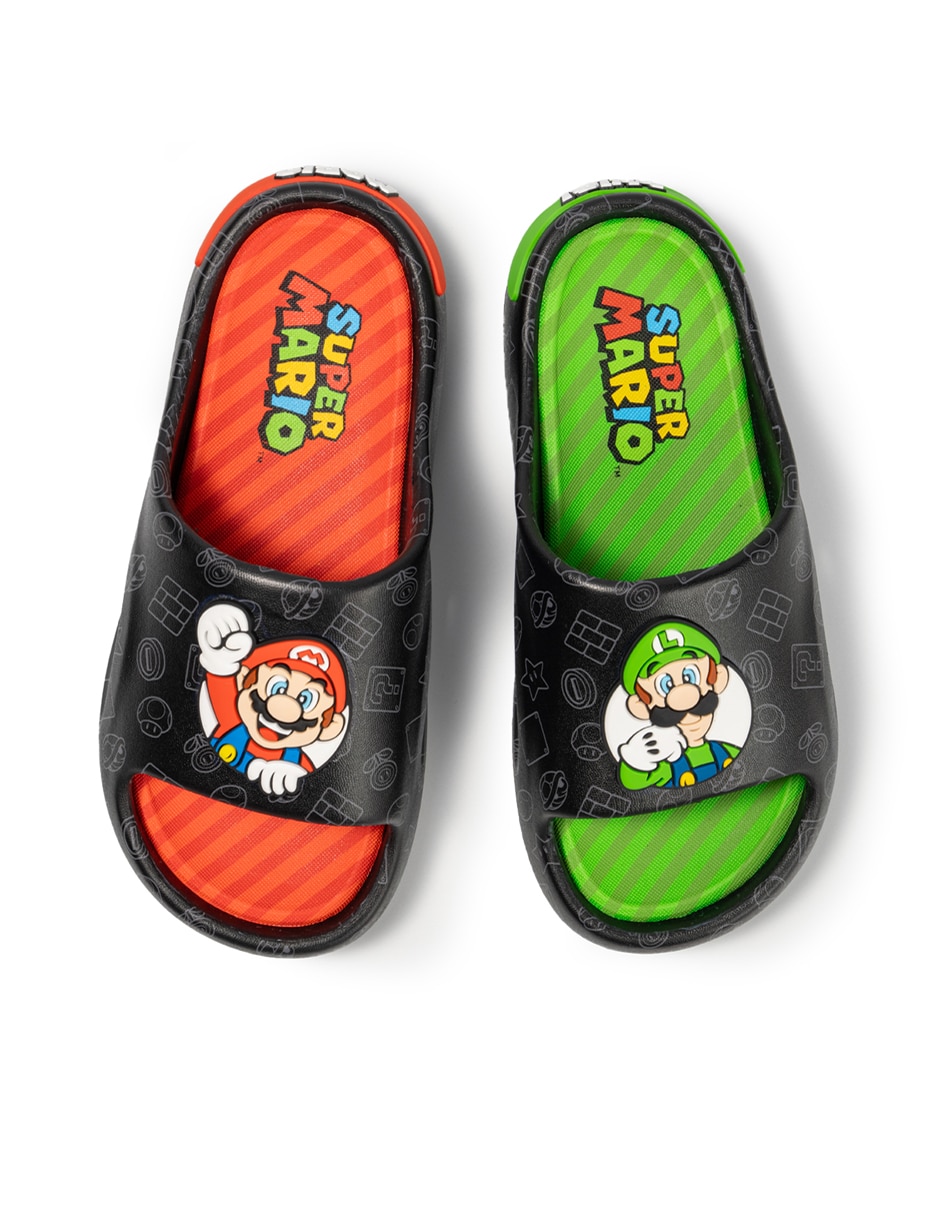 Sandalia Super Mario Bros para niño 4