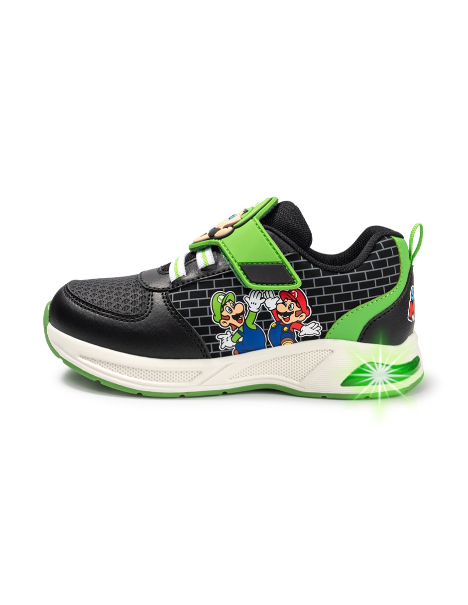 Tenis para niño Mario y Luigi Tenis para niño Mario y Luigi