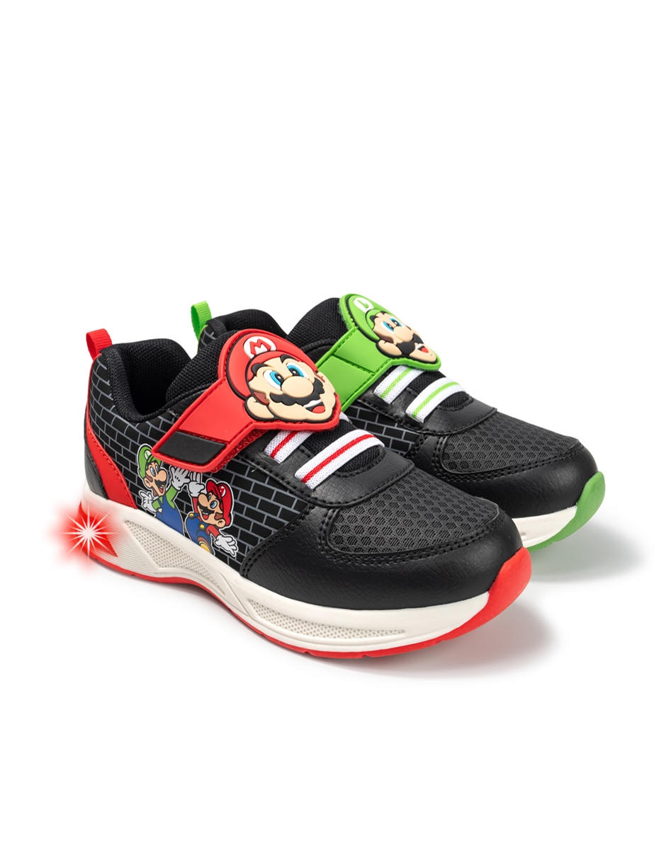 Tenis para niño Mario y Luigi 3