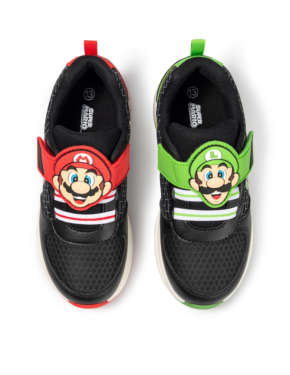 Tenis para niño Mario y Luigi 4