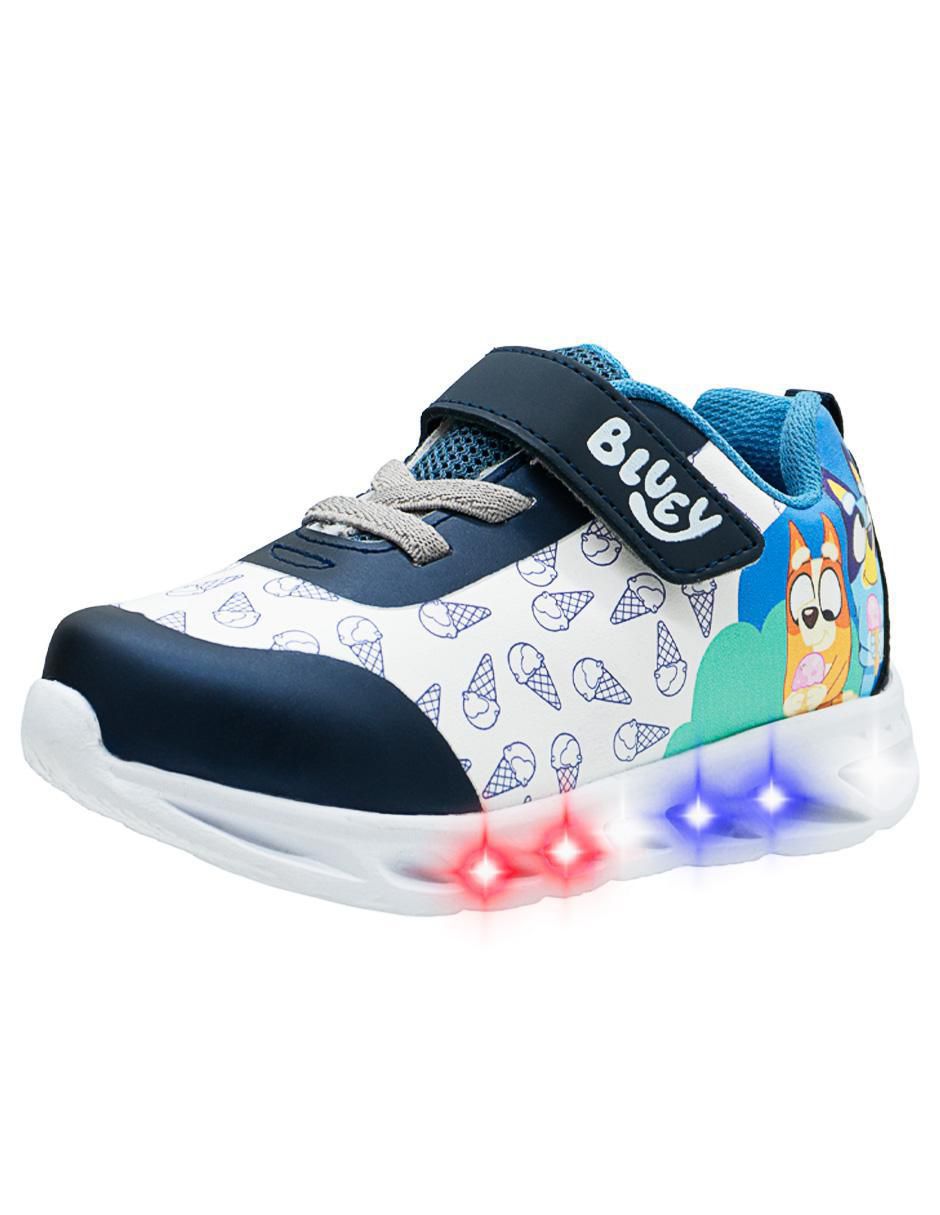 Tenis con luz para niño Fun Lights Bluey 8