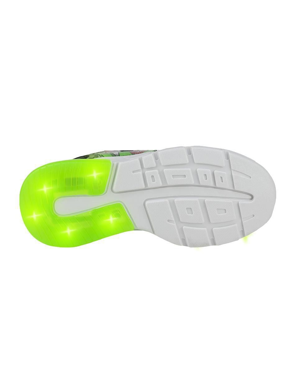 Tenis con luz para niño Minecraft 4