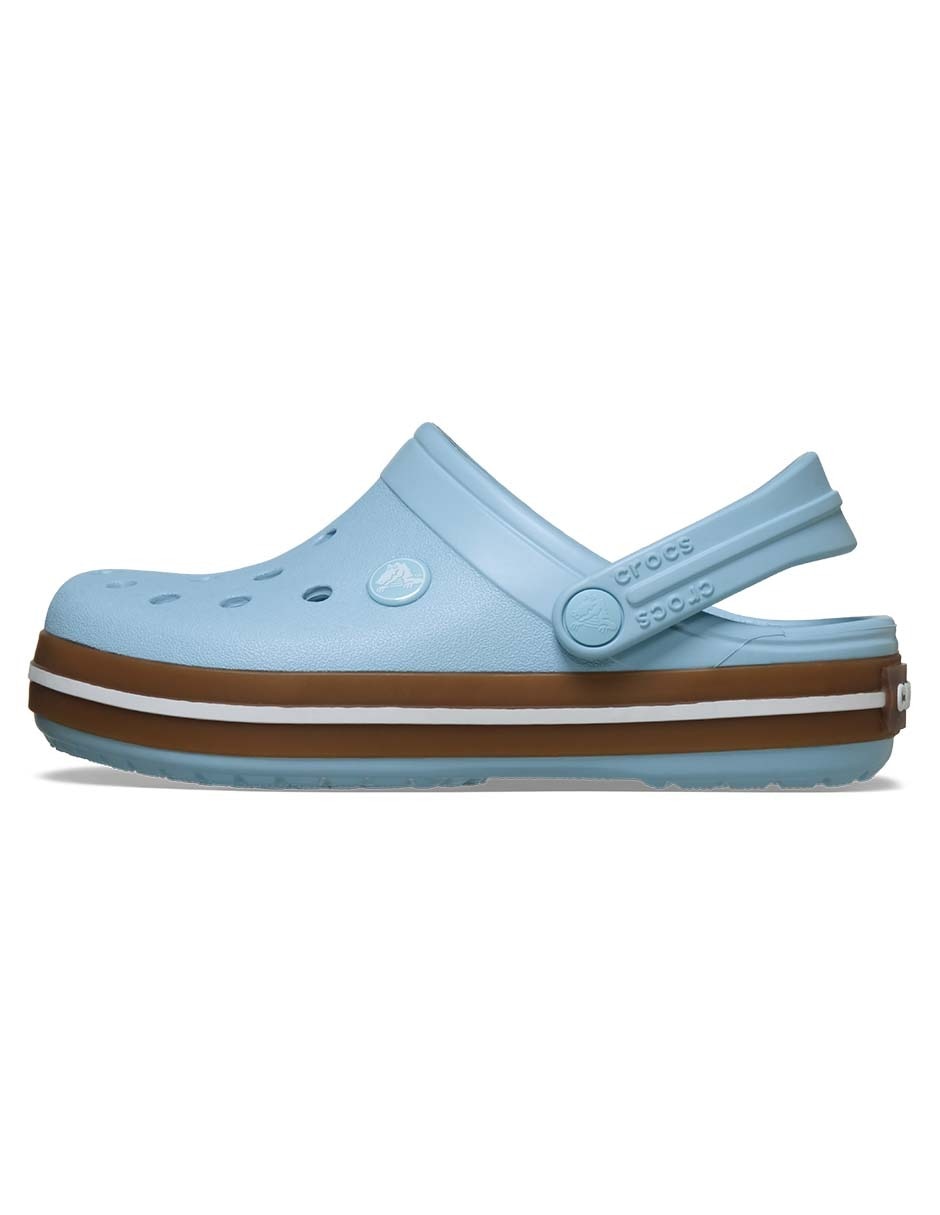 Sandalia Crocband Gum Clog K para niño