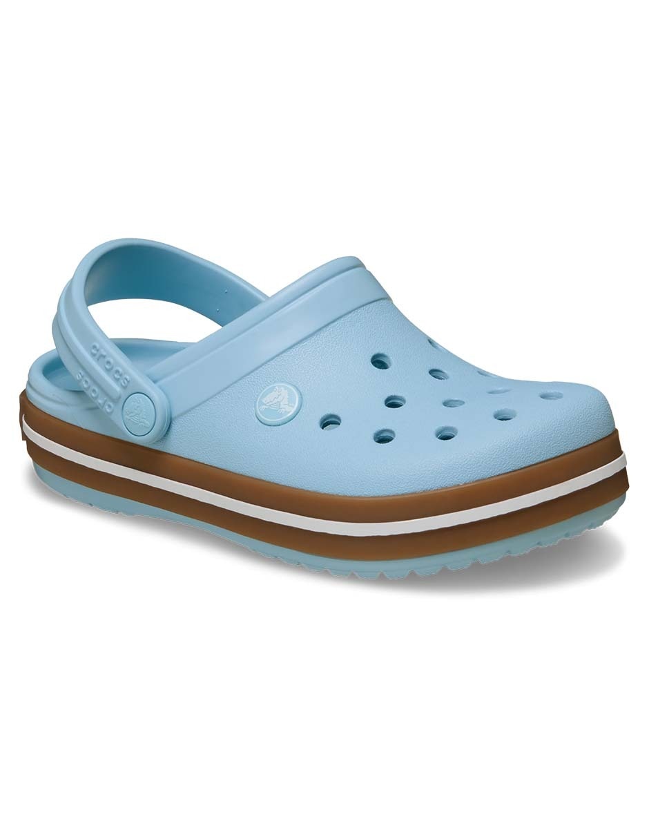 Sandalia Crocband Gum Clog K para niño 2
