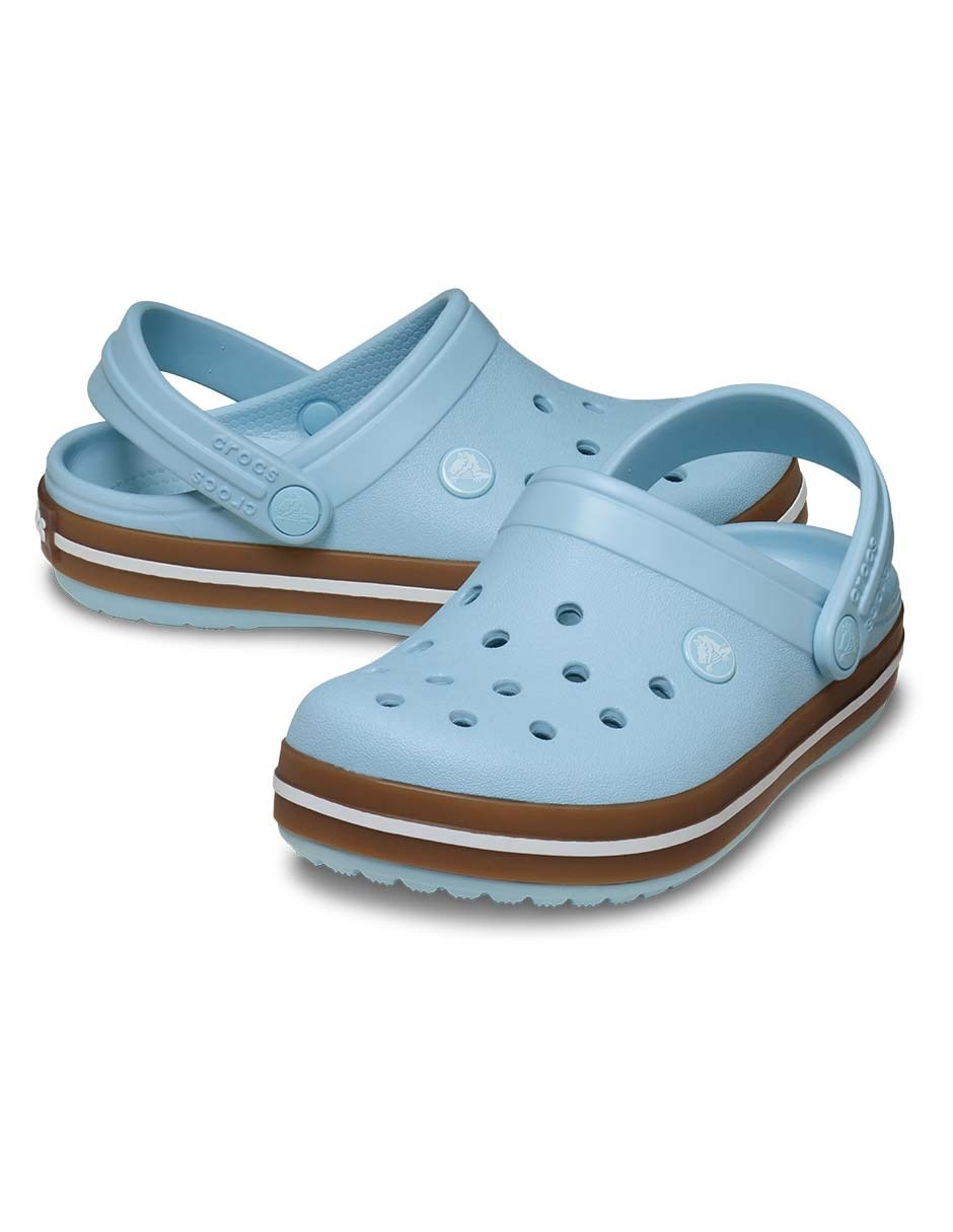 Sandalia Crocband Gum Clog K para niño 3