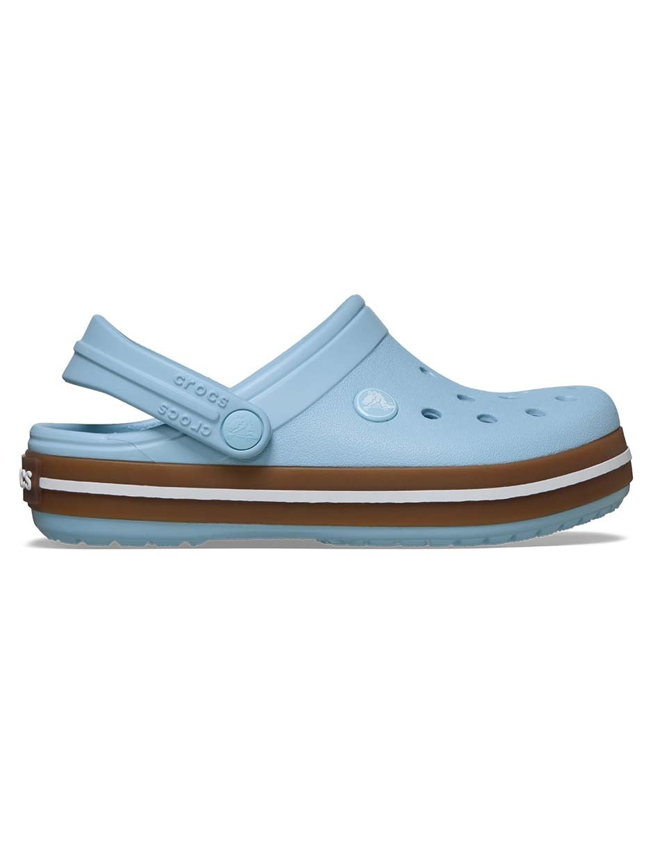 Sandalia Crocband Gum Clog K para niño 6
